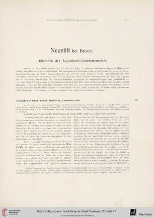 Neustift bei Brixen. Bibliothek des Augustiner-Chorherrenstiftes