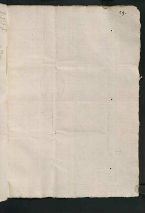 Leerseiten [Bl. 60v mit Schriftzügen]