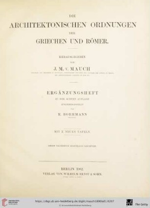 Ergänzungsheft
