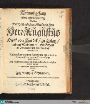 Triumfgesang über den himmlischen Sig