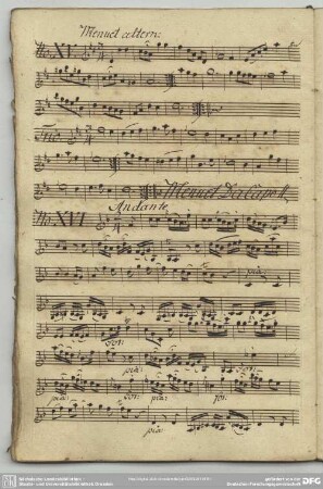 16. Anonymus, Andante, F-Dur