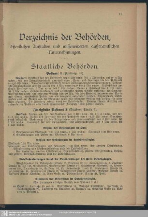 Staatliche Behörden