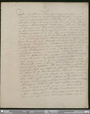 Eigenh. Brief von Johannes Schulze an August Wilhelm von Schlegel, Berlin, 18.11.1826