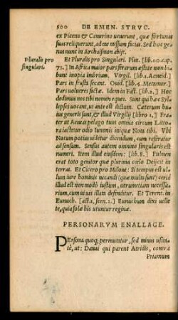 Personarum Enallage.
