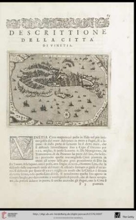 Descrittione della Citta di Vinetia