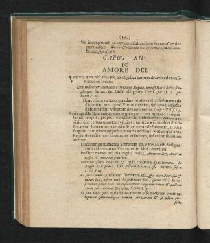 Caput XIV. De Amore Dei.