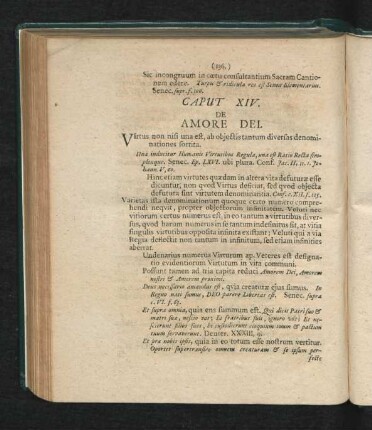 Caput XIV. De Amore Dei.