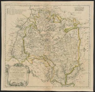 La Souabe : ou sont les Estats et Souverainetés Ecclesiastiques, Laiques, et Villes Imperiales qui Composent le Cercle De Souabe; et plusieurs Estats du Cercle et A La Maison D'Austriche Situés dans la Souabe ; Avec Privilege du Roy pour Vingt Ans