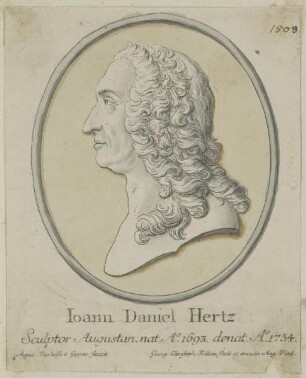 Bildnis des Johann Daniel Hertz