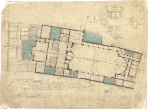 Pfann, Paul; Konzert- und Ballhaus - Grundriss, Details
