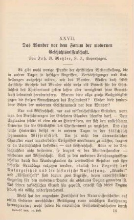 241-257 Das Wunder vor dem Form der modernen Geschichtswissenschaft
