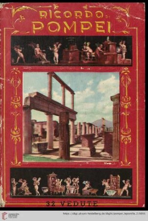 Ricordo di Pompei : 32 vedute