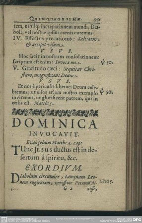 Dominica Invocavit