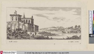 [Kirche an einem Fluss; Church on a river]