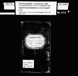 Unteroffiziere und Kapitulanten 1901-1907