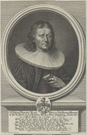 Bildnis des Johann Baptista Rentz