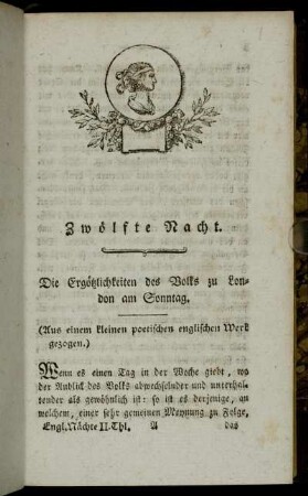 Zwölfte Nacht.