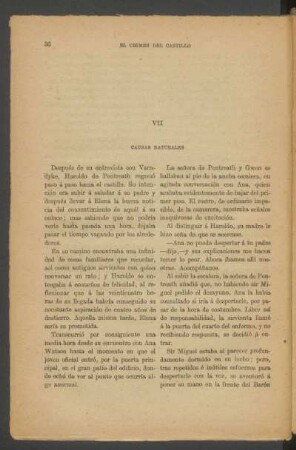 VII - Causas naturales