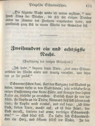 Zweihundert ein und achtzigste Nacht