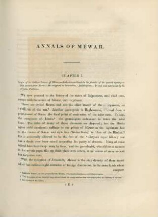 Annals of Méwar