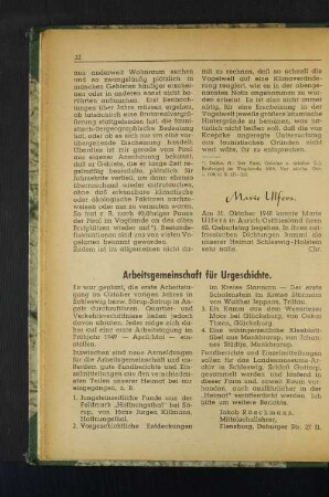 Arbeitsgemeinschaft für Urgeschichte