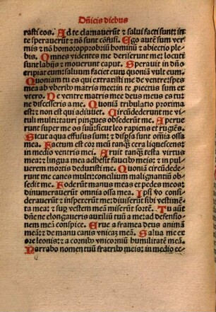 Breuiariu[m] pro diocesi eccl[esia]e augusten[si]. Regula ..., [Pars aestivalis]. Breuiariu[m] p[ro] diocesi eccl[esia]e augusten[si]. Prima reg[u]la ad p[ar]tem estiualem