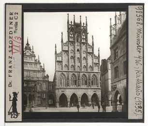 Münster, Rathaus : Außenansicht