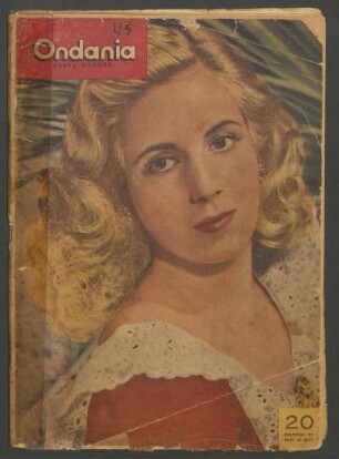 [Fotografía de] Evita Duarte