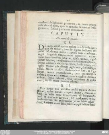 Caput IV. De motu & quiete.