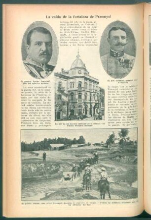 La caída de la fortaleza de Przemysl