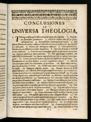 148a-148c, Conclusiones Ex Universa Theologia.