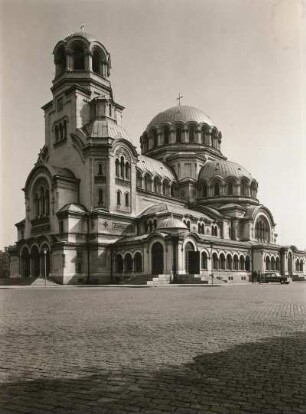 Bulgarien. Sofia. Gedächtniskirche Alexander Newski, erbaut 1904 - 1912 von Alexander Nikanorowitsch Pomeranzew