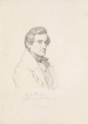 Bildnis Rietschel, Ernst (1804-1861), Bildhauer