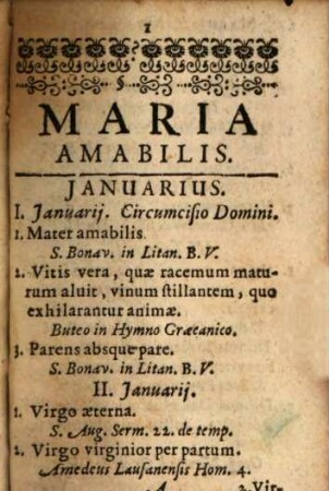 Magnificentia Dei erga matrem suam