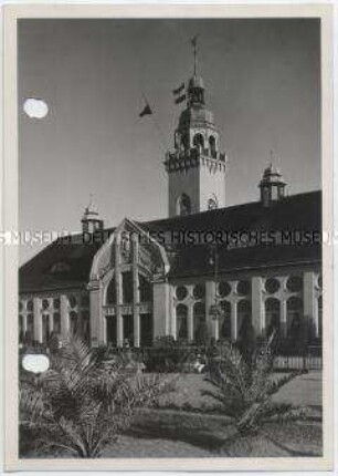 Swinemünde, Eingang zum Kurhaus