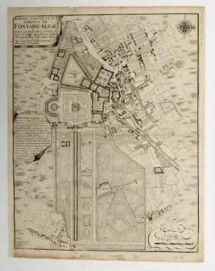 Bourg, Château et Jardins de Fontaine-Bleau