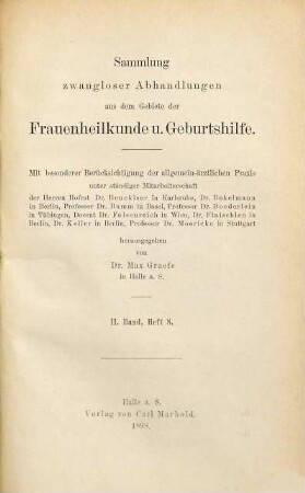 Neuritis gravidarum und Neuritis puerperalis