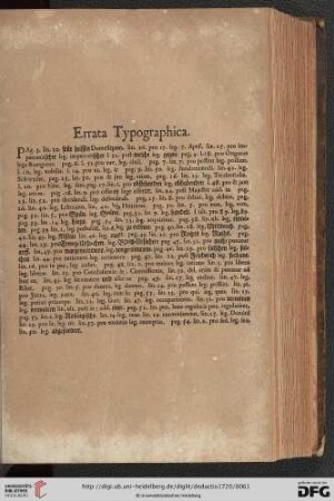Errata Typographica