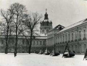 Blick auf den Knobelsdorff-Flügel im Schloss Charlottenburg