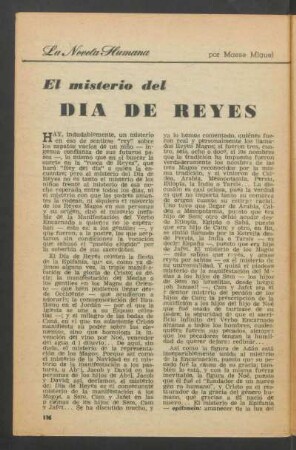 El misterio del Día de Reyes