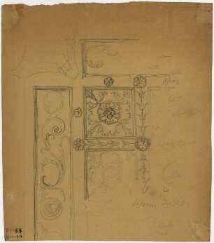 Kapelle in Celle, kleine Decke (Ausschnitt)