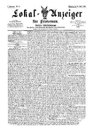 Nr. 6, 11.04.1894