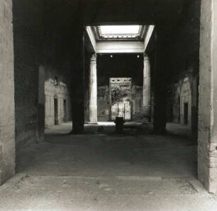 Pompeji. Haus der silbernen Hochzeit. Atrium nach Norden