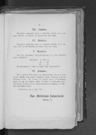 IV. Thierärzte.