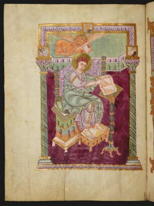 Miniatur: Evangelist Markus