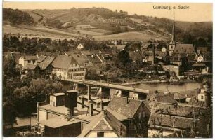 Camburg. Blick auf Camburg
