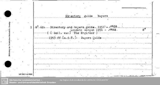 Directory guide