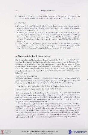 6. Mathematische Logik (Kaiserslautern)