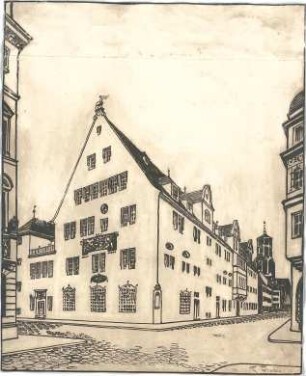 Fischer, Theodor; Stuttgart; Abgeordneten-Kammer - Perspektive