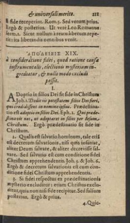 Apodeixis XIX.